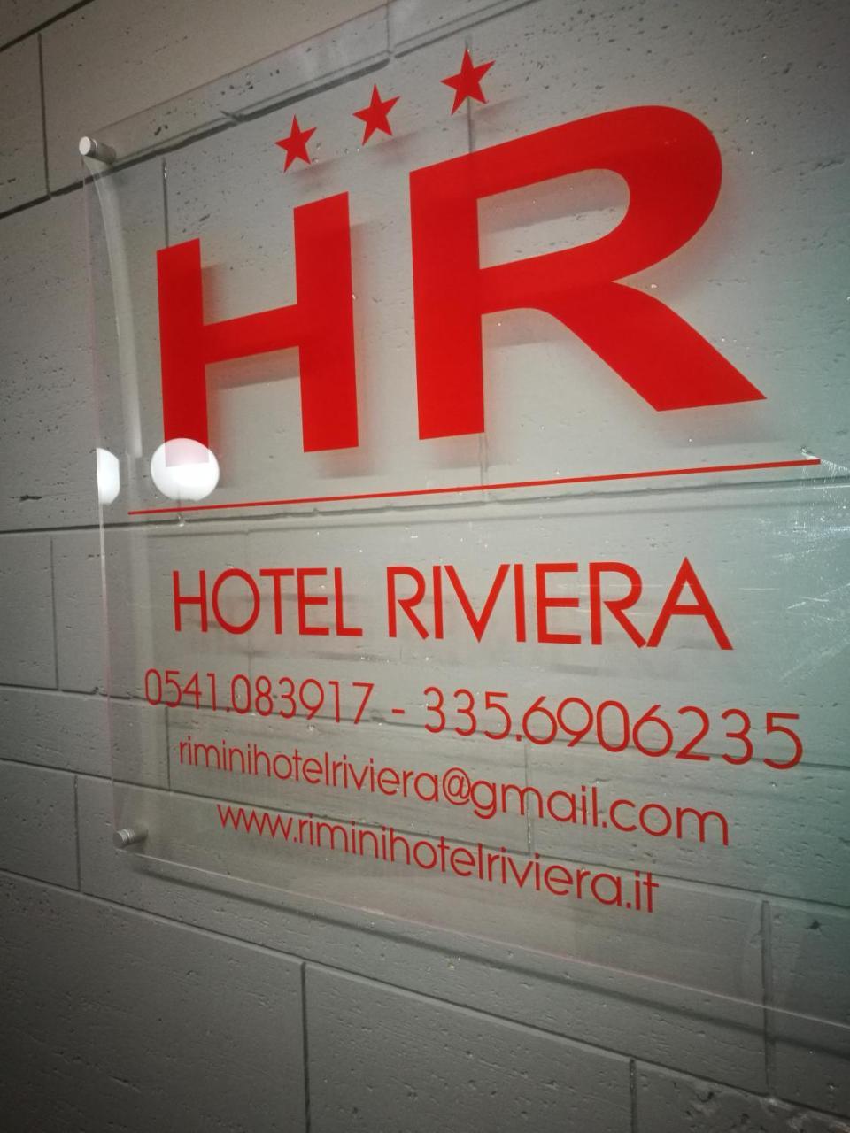 Hotel Riviera 里米尼 外观 照片